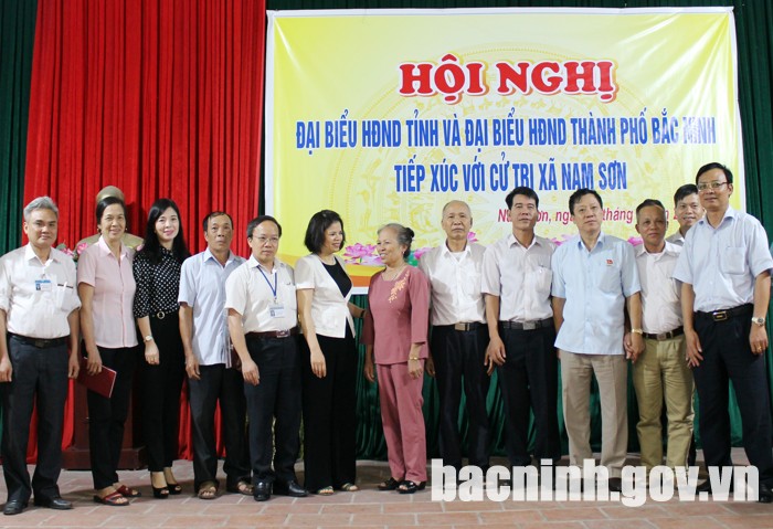 Bắc Ninh: HĐND các cấp nâng cao hiệu quả hoạt động tiếp xúc cử tri
